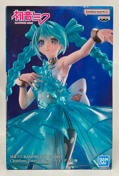 Banpresto Evolve Hatsune Miku - Clearluxe EmeraldGem Ver. [Banpresto]