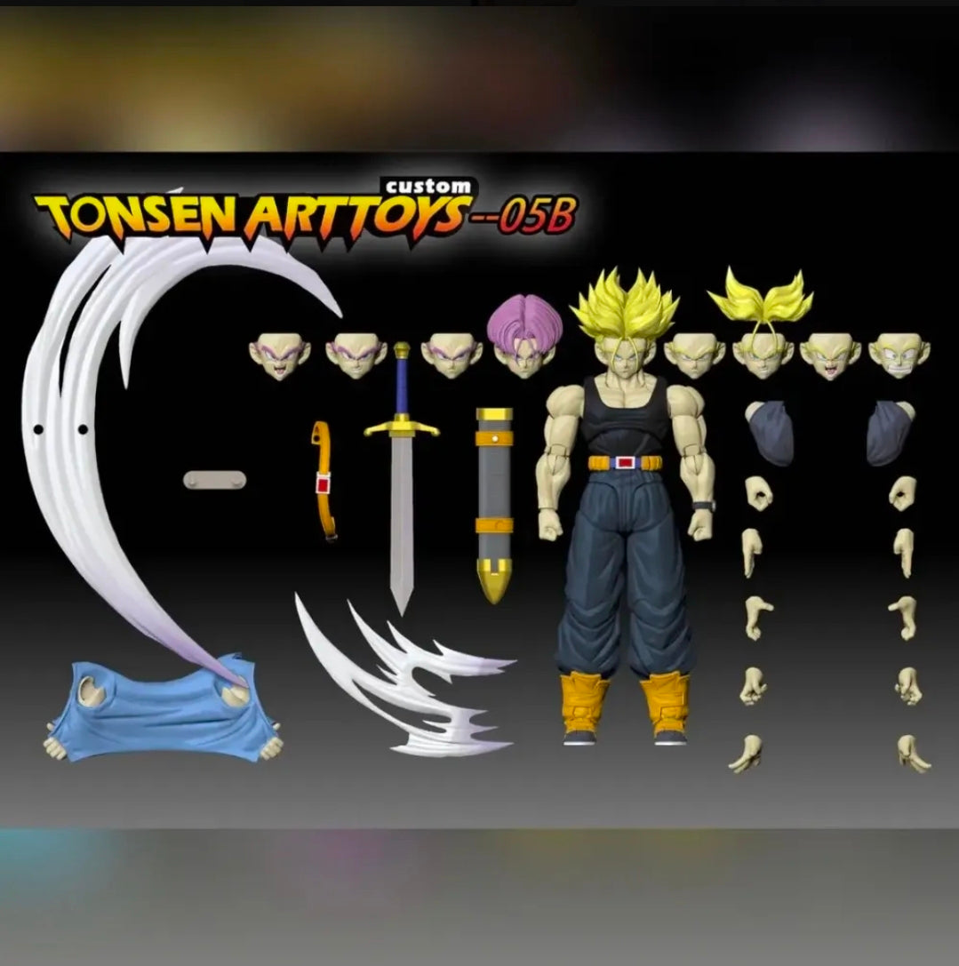 Tonsen Arttoys Trunks Super Saiyan - Warped Vengeance 05B