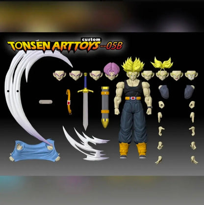 Tonsen Arttoys Trunks Super Saiyan - Warped Vengeance 05B