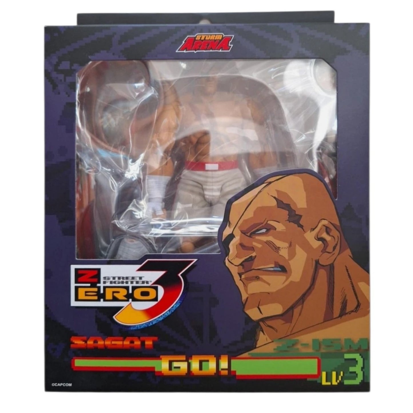 Storm Arena SAGAT (Player 2 Ver.) -  Street Fighter Zero 3 [Storm Collectibles]