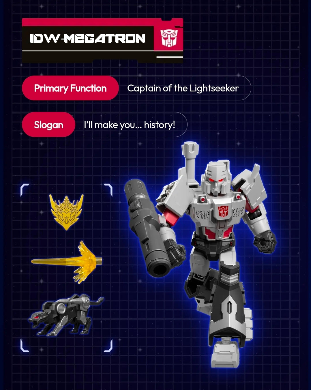 Transformers Shining Version 04 Spark of Deception [Blokees] - Caja Completa