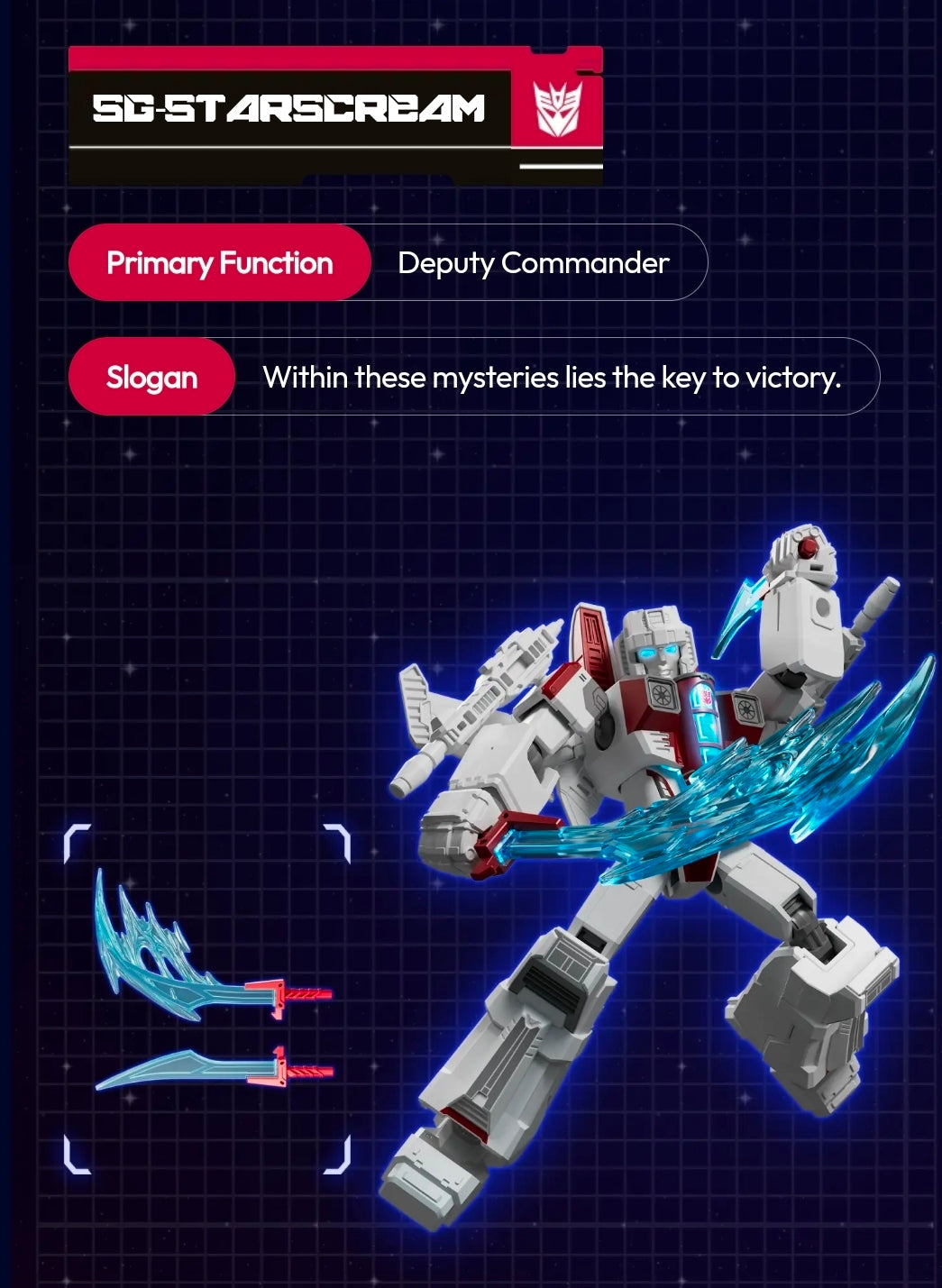 Transformers Shining Version 04 Spark of Deception [Blokees] - Caja Completa