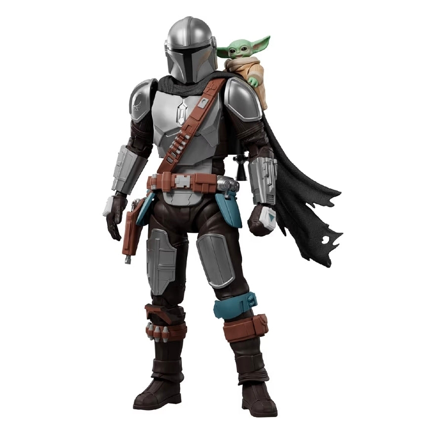 Star Wars: The Mandalorian Champion Class 05 Din DJarin & Grogu [Blokees]
