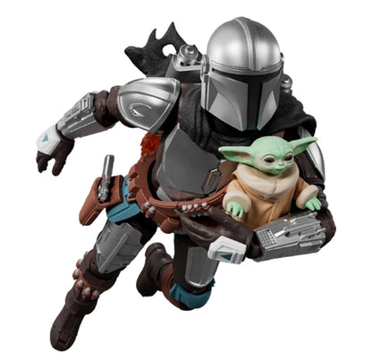 Star Wars: The Mandalorian Champion Class 05 Din DJarin & Grogu [Blokees]