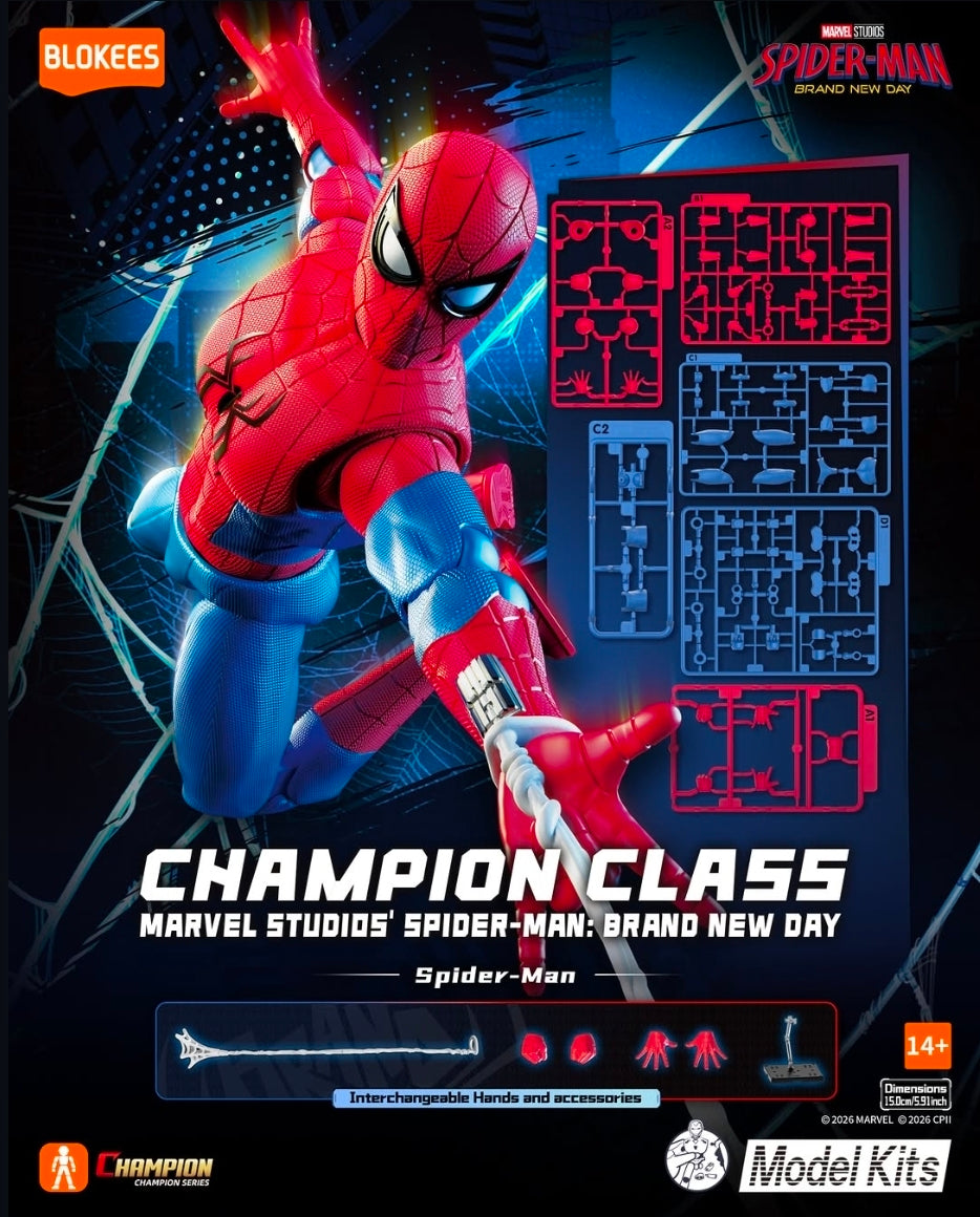 Marvel Heroes Champion Class 13 Brand New Day Spider-Man [Blokees]
