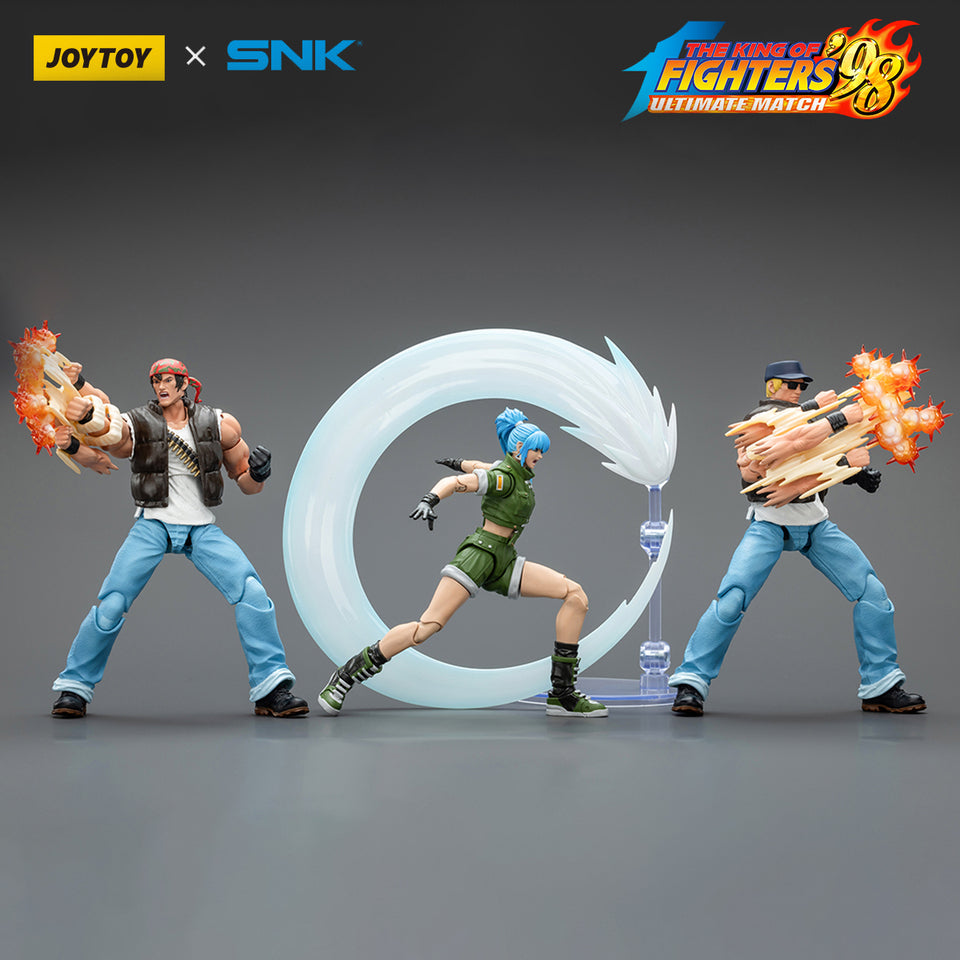 Ikari Warriors Team - Leona & Clark & Ralf 1/18 [The King Of Fighters '98]