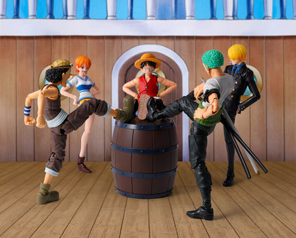 S.H. Figuarts Set de Fiesta de la Tripulación de los Sombreros de Paja - Straw Hat Crew [One Piece]