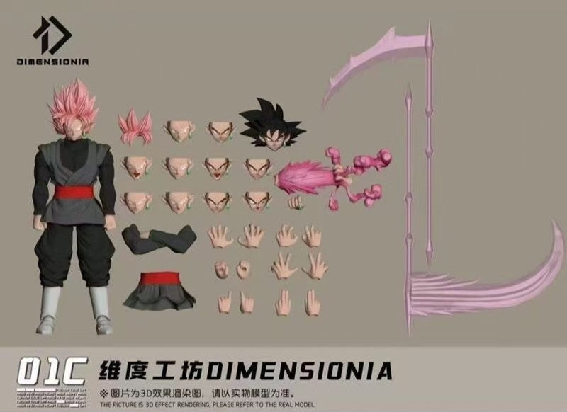 God Defier 01C- Goku Black [Dimensionia]