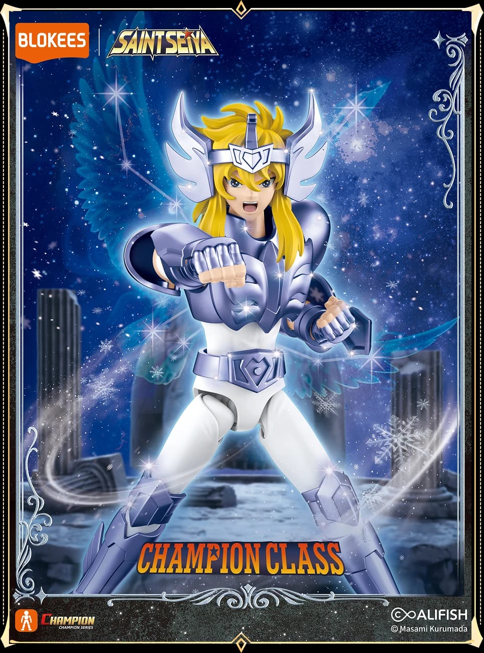 Saint Seiya Champion Class 07 Hyoga de Cisne [Blokees]
