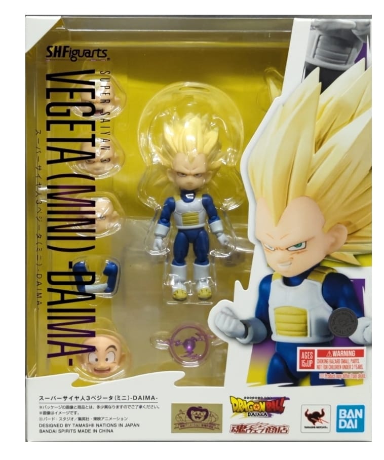S.h. Figuarts Vegeta Mini Super Saiyan 3 - Ssj3