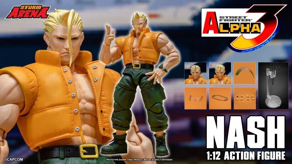 Storm Arena CHARLIE NASH - Street Fighter Zero 3 [Storm Collectibles]