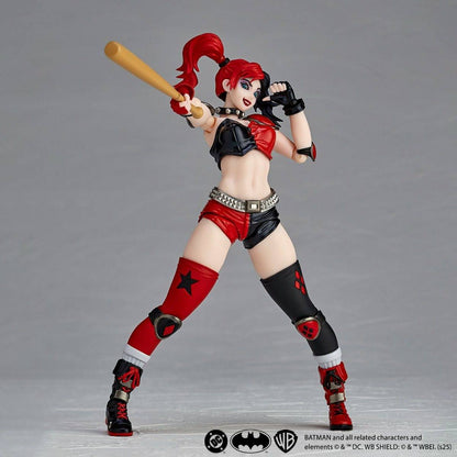 Revoltech Amazing Yamaguchi Harley Quinn Red x Black
