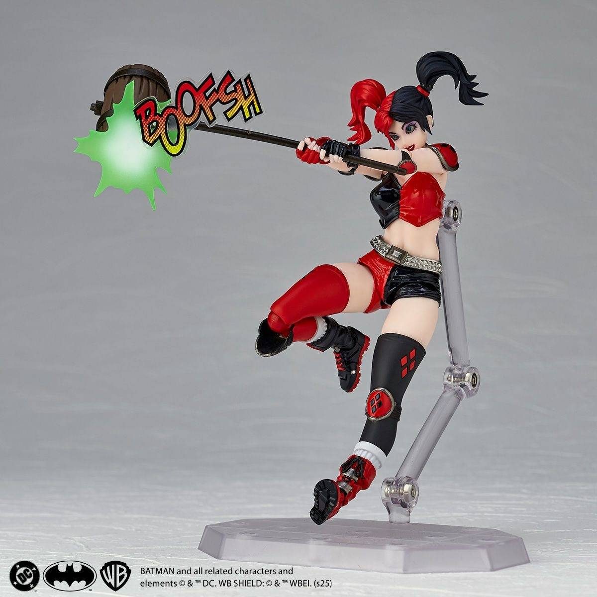 Revoltech Amazing Yamaguchi Harley Quinn Red x Black