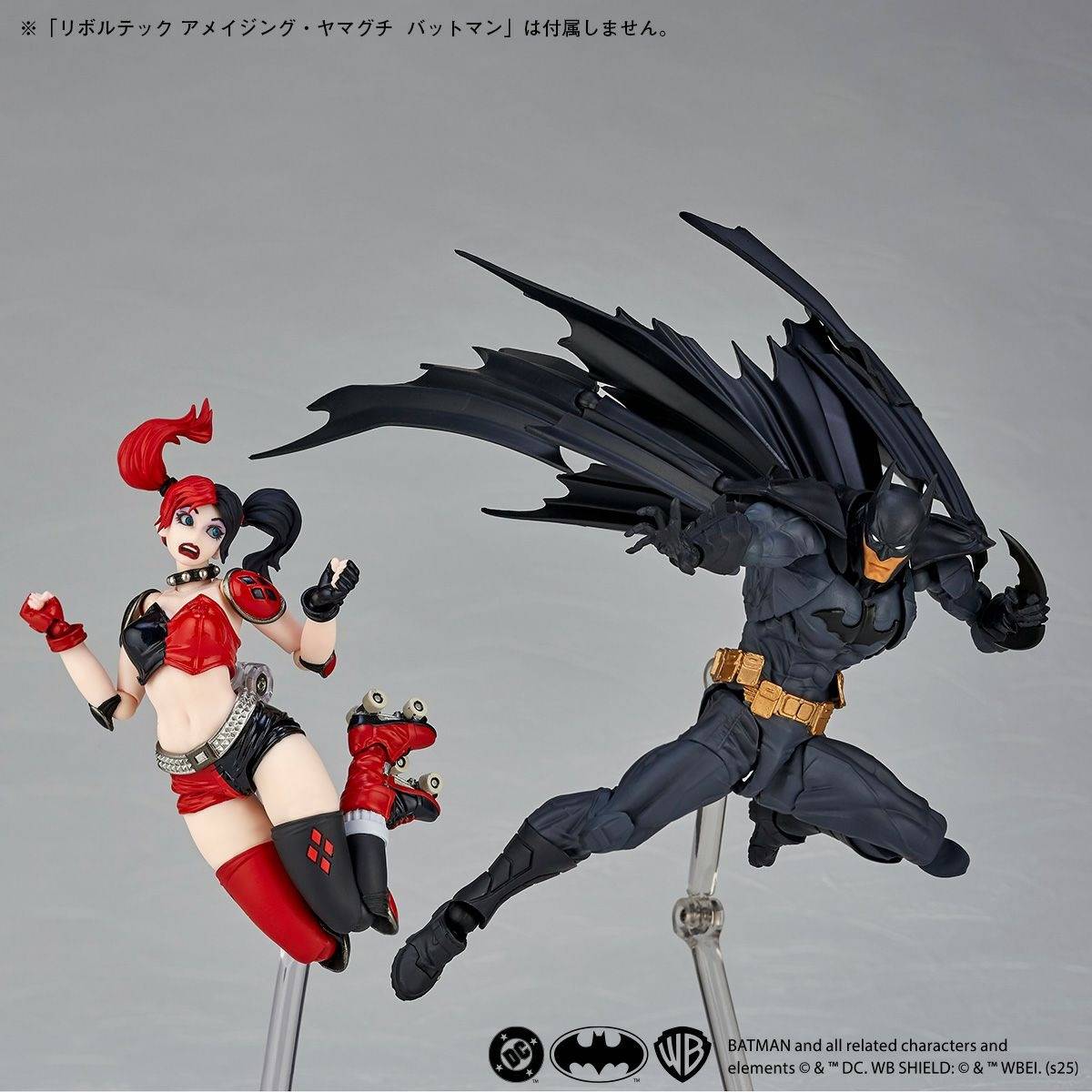 Revoltech Amazing Yamaguchi Harley Quinn Red x Black