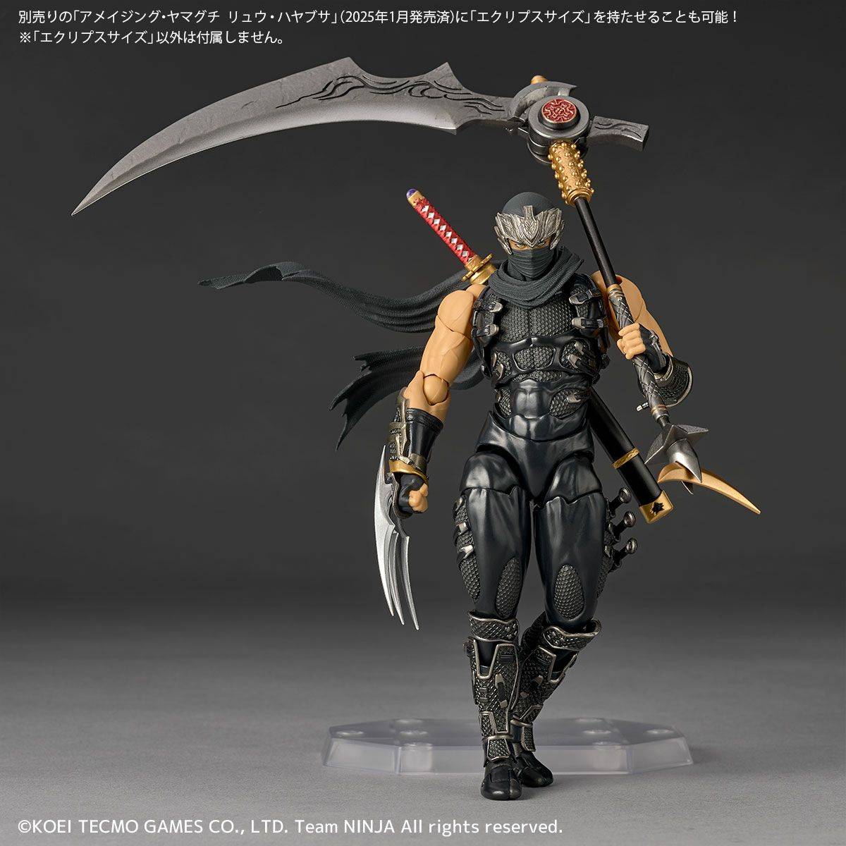Amazing Yamaguchi Revoltech  Ryu Hayabusa - Ninja Gaiden 3 + Bonus