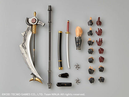 Amazing Yamaguchi Revoltech  Ryu Hayabusa - Ninja Gaiden 3 + Bonus