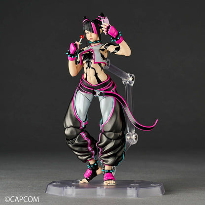 Amazing Yamaguchi Revoltech Juri Han [Street Fighter 6] + Bonus