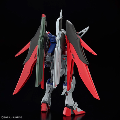 1/144 HG Destiny Gundam Spec II & Zeus Sillouette