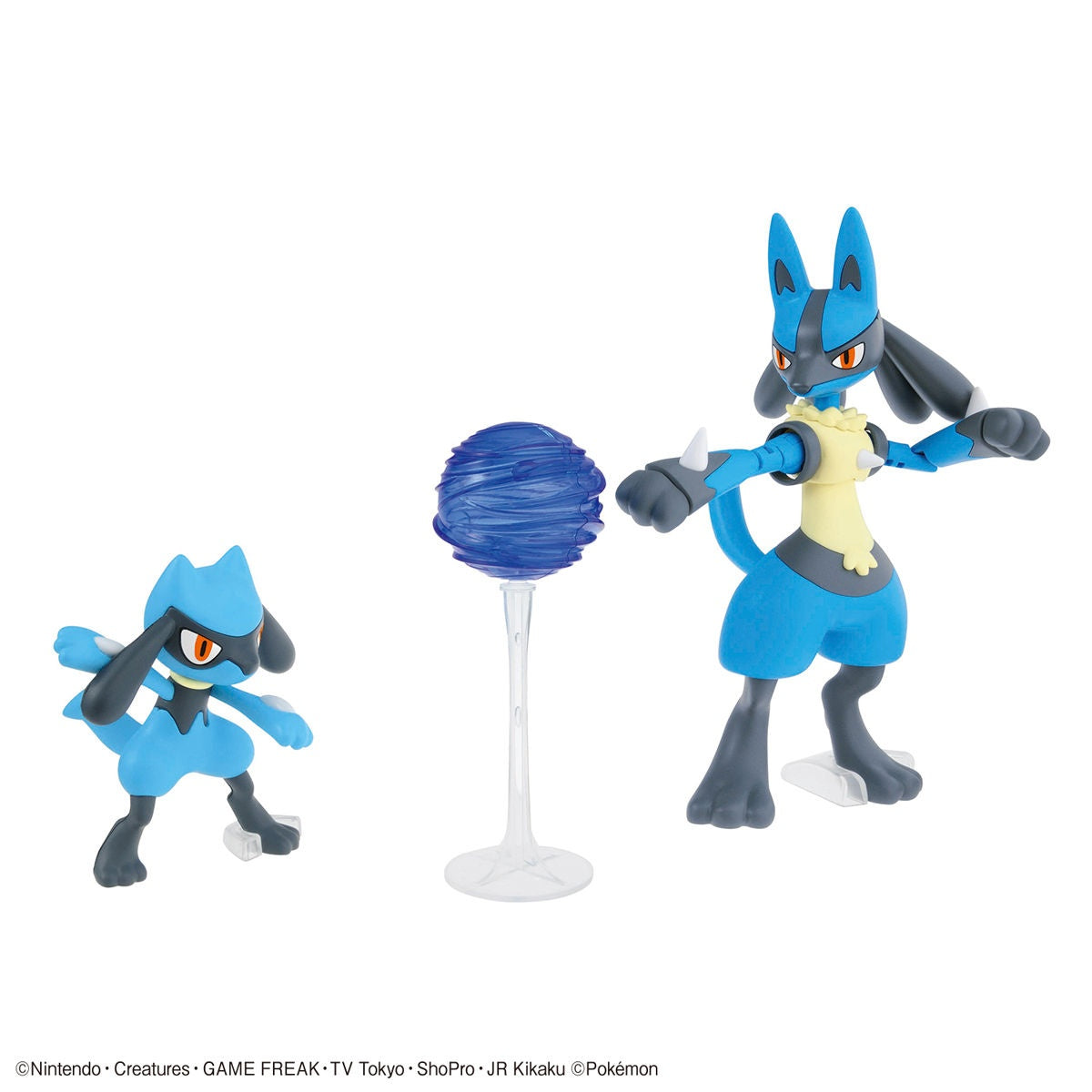 Riolu & Lucario Pokemon Plamo No. 44