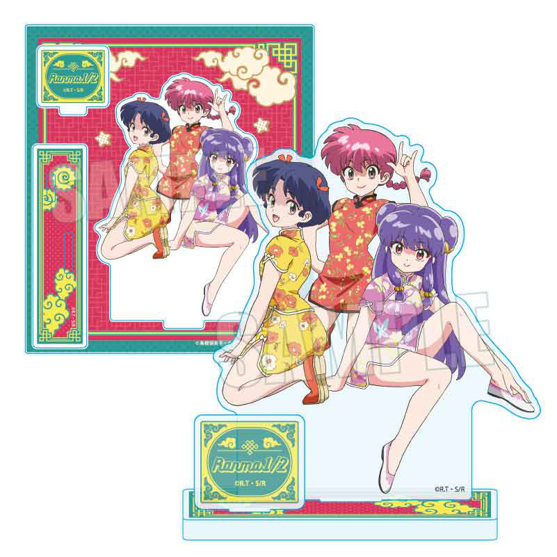 Stand De Acrílico - Shampoo & Ranma & Akane - Ranma 1/2