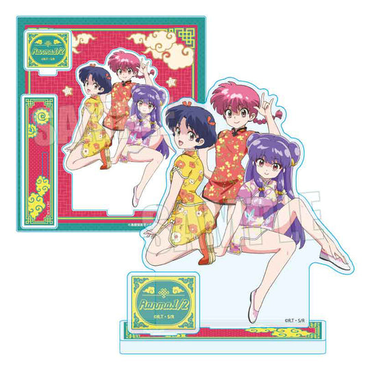 Stand De Acrílico - Shampoo & Ranma & Akane - Ranma 1/2