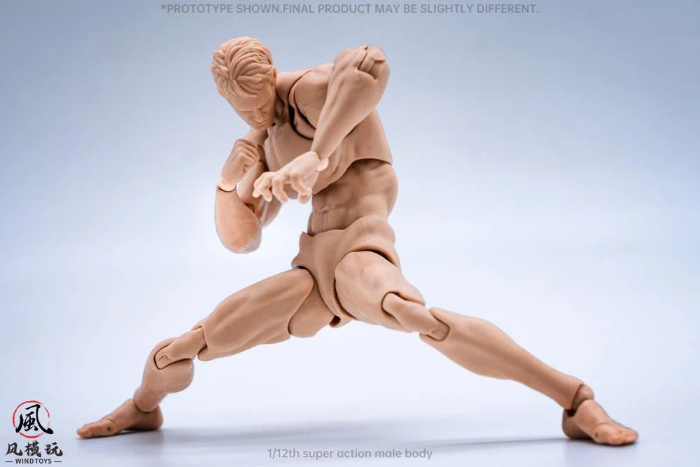 Super Action Male Body 1/12 Flesh Color Ver. [Wind Toys]