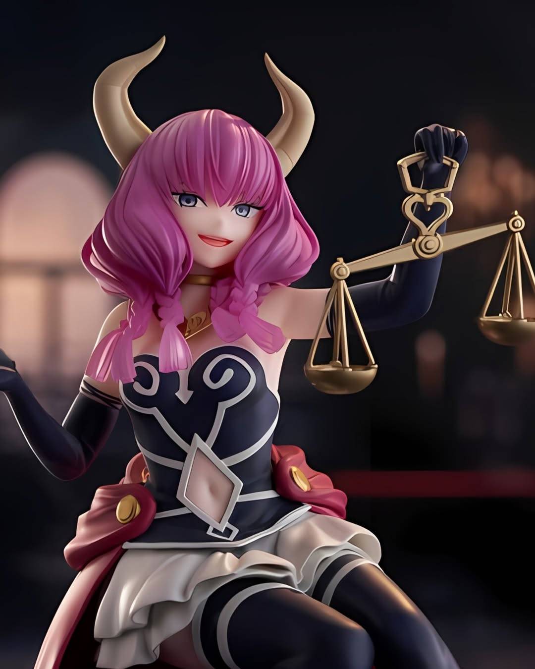 Desktop Cute Aura the Guillotine - Frieren Beyond Journey's End -