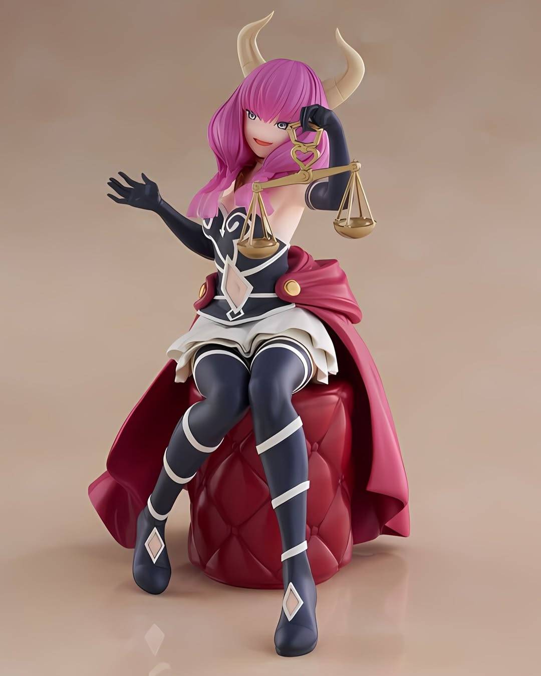 Desktop Cute Aura the Guillotine - Frieren Beyond Journey's End -