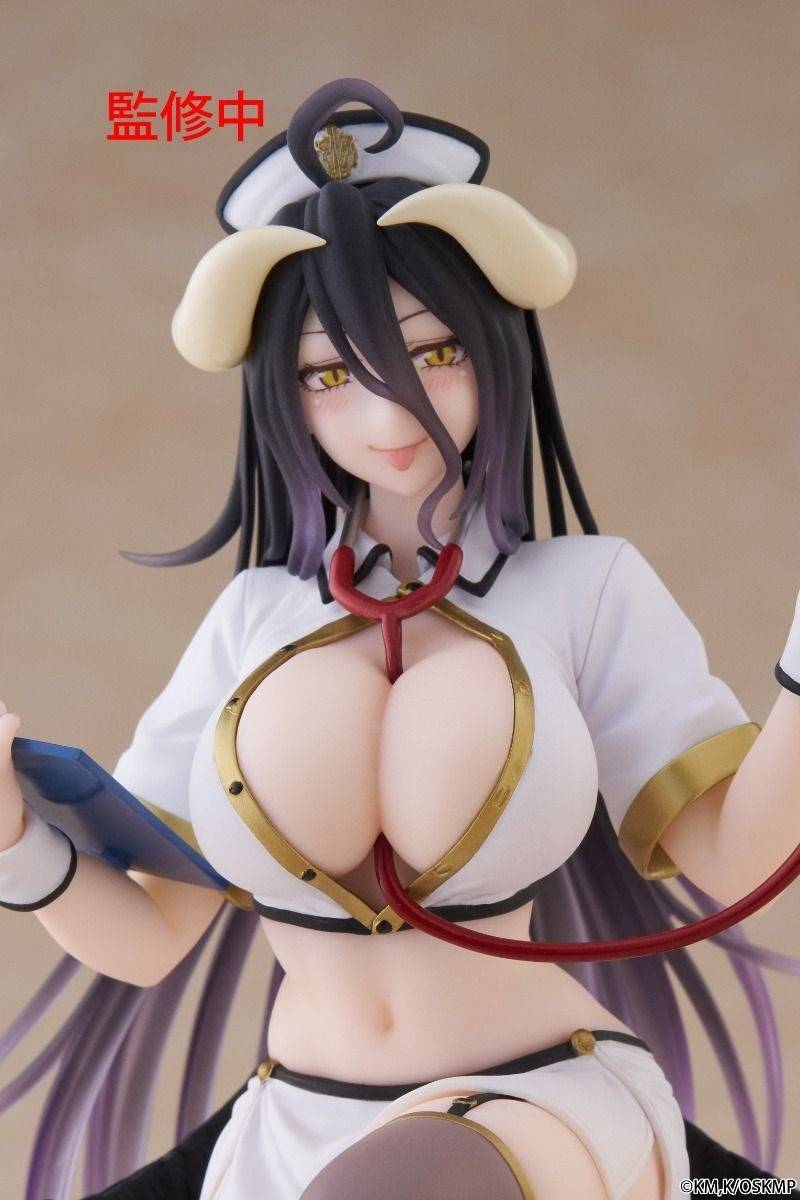 Desktop Cute Albedo Nurse Ver. [Overlord]