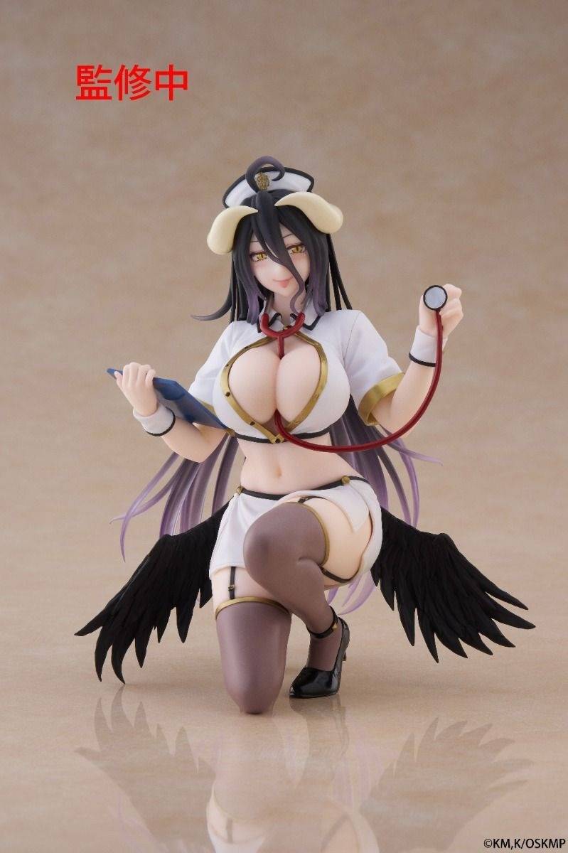 Desktop Cute Albedo Nurse Ver. [Overlord]
