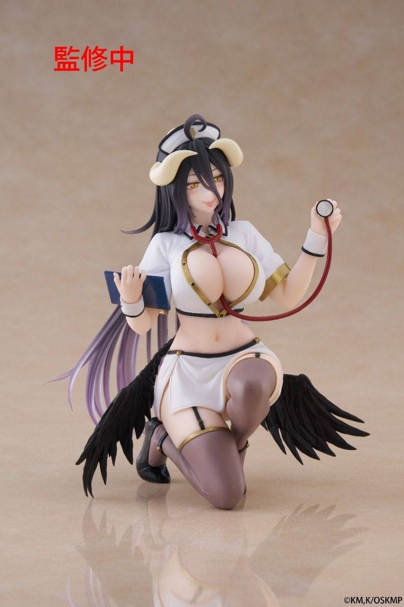 Desktop Cute Albedo Nurse Ver. [Overlord]