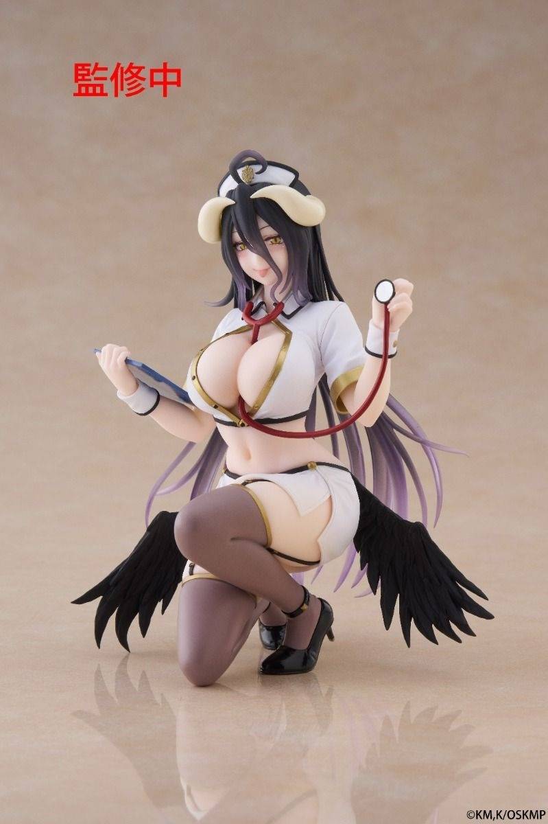Desktop Cute Albedo Nurse Ver. [Overlord]