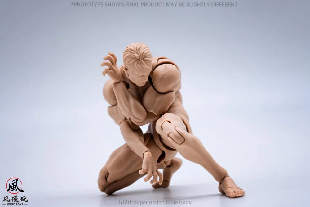 Super Action Male Body 1/12 Flesh Color Ver. [Wind Toys]