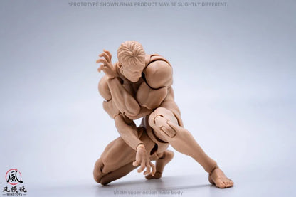 Super Action Male Body 1/12 Flesh Color Ver. [Wind Toys]