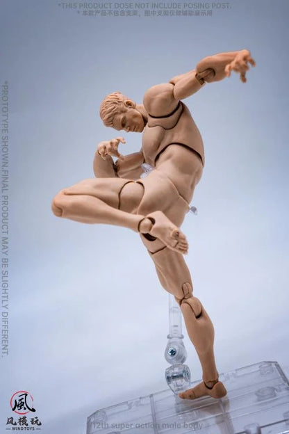Super Action Male Body 1/12 Flesh Color Ver. [Wind Toys]