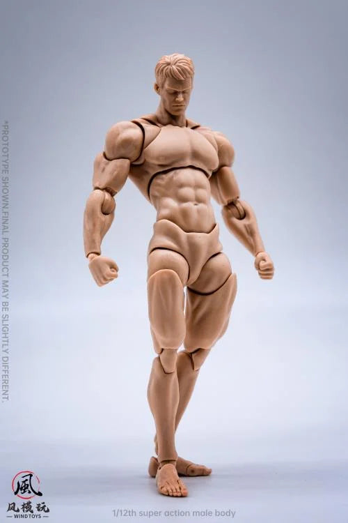 Super Action Male Body 1/12 Flesh Color Ver. [Wind Toys]