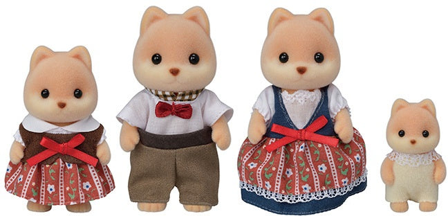 Sylvanian Families Familia Perro Caramelo