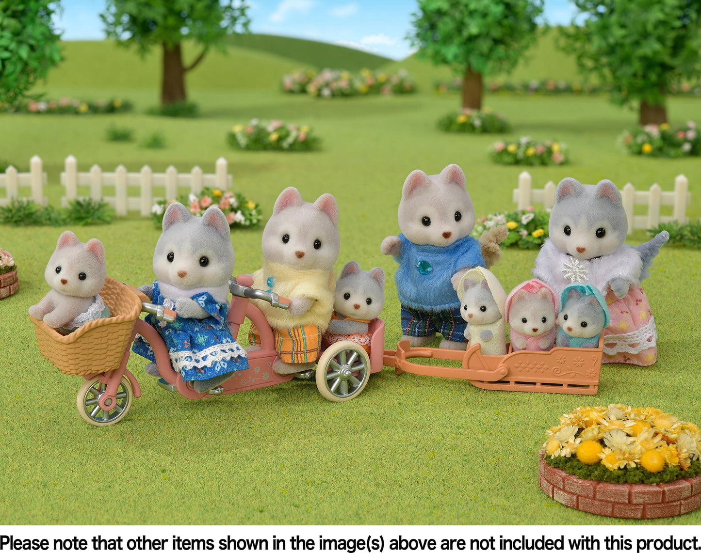 Sylvanian Families Familia Husky