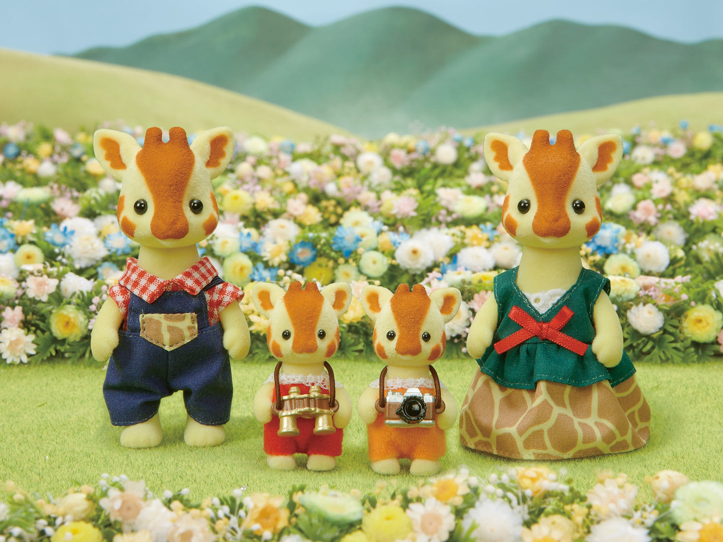 Sylvanian Families Familia Jirafa