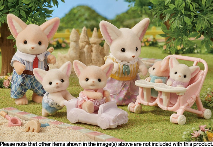 Sylvanian Families Familia Fennec ( Zorros del Desierto )