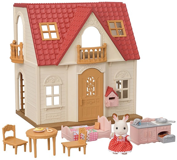 Sylvanian Families Casa inicia con  Niña Conejo Chocolate