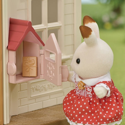 Sylvanian Families Casa inicia con  Niña Conejo Chocolate