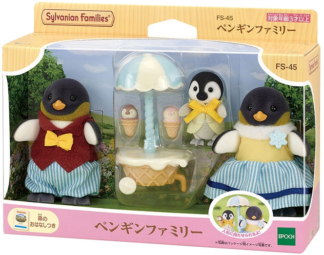 Sylvanian Familiws Familia Pingüino