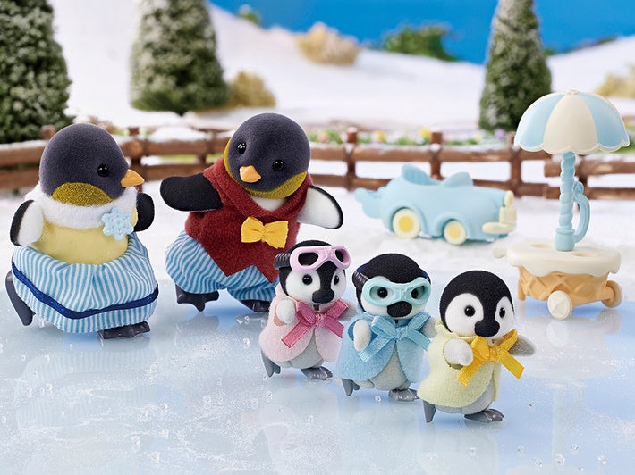 Sylvanian Familiws Familia Pingüino