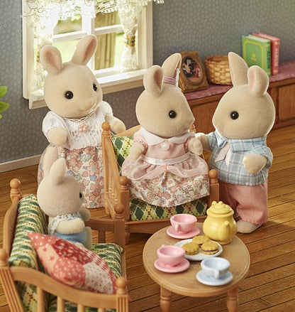 Sylvanian Families Familia Conejos Milk