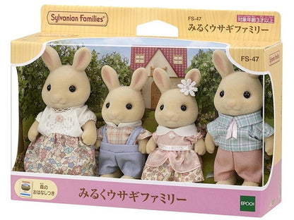 Sylvanian Families Familia Conejos Milk