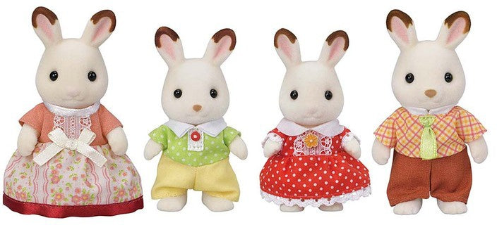 Sylvanian Families Familia Conejos Chocolate