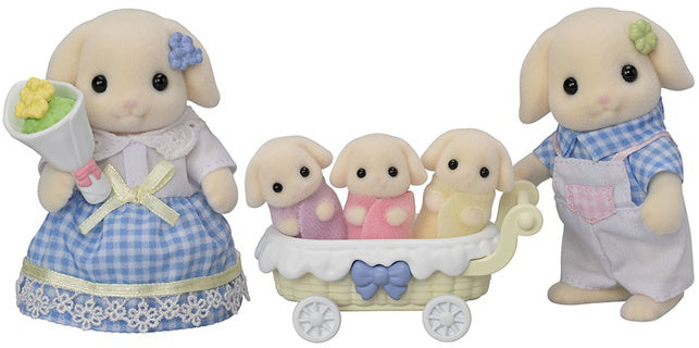 Sylvanian Families Familia Conejos Flora