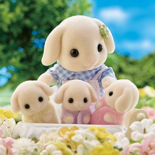 Sylvanian Families Familia Conejos Flora