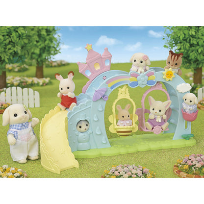 Sylvanian Families Set de Columpio con Conejo Milk